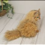 羊毛フェルト　猫　チンチラゴールデン　ねこ　ネコ　