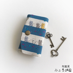 釣りねこの カードも鍵もいっしょにケース＊キーケースカードケース兼用
