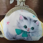 猫ちゃんのぷくぷくがま口