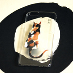 三毛猫　お座り　iphone6 スマホ ケース