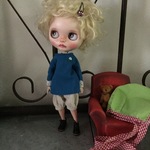 ブライス　blythe　。゜。゜。ブラウス＆パンツセット②。゜。゜。　
