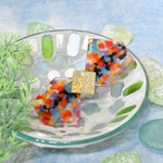 カラフルゼリー！リボンの様なモダンなヘアクリップ