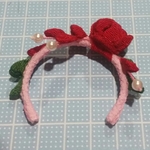 オビツ11ドール用　お花カチューシャ