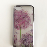 [受注作成] デコパージュ スマホケース iphone各種 水彩 カラフル ソフトケース