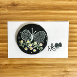 ミナペルホネン刺繍ヘアゴムorブローチ