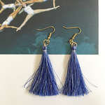 タッセルピアス - ruri -