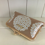 がま口お財布＊紫陽花 beige＊