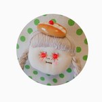 チェリークリームパンちゃん🍒ブローチ