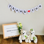 【再販】結婚式 前撮りガーランド＊Thank you
