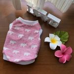 夏物SALE！送料無料！♥ひんやりクールタンクトップ★レッド×白クマちゃん★Mサイズ