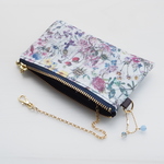 ★LIBERTY　リバティ　Wild Flowers ワイルド・フラワーズ　キーチャーム・中布・内ポケット付きカードポーチ