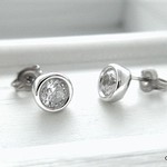 （再販）お悩み解消！ジルコニアのひと粒ピアス