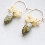    14KGF rhyolite　pierce [kgf0535] 