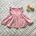 ダイヤモンド柄ワンピース 80   ドック