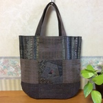 秋のパッチワークバッグ