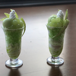 再販 メロンパフェ