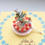 alice in wonderland★チシャ猫の木のタルト★