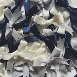 リボンシャワー(51個)(navy/white/silver)