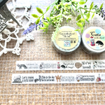【再販売】猫だらけのみことばマスキングテープ