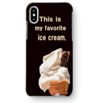 お気に入りアイスのiPhoneケース