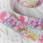 287【2m】38mm花柄グログランリボン amrbn