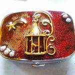 レジン　アクセサリーケース　（魔法使い）