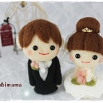 【オーダー可】結婚のお祝いにもおススメのウェディングドール