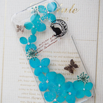 iphone6 (5/5s・5c・4/4s)　押し花ケース【#189】