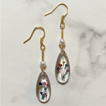シンプル かすみ草 蕾ピアス イヤリング