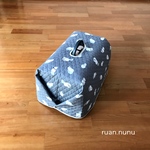 キャリーカバー(リッチェルS用) ふわふわ猫さん キルティング