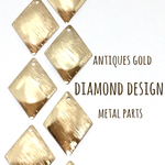 ②【10個】metal parts plate
