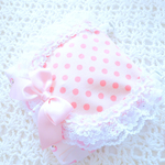 ☆ハンドメイド☆Ruban mou☆フラミンゴ柄・移動ポケット♪ゆめかわいい