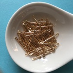 スティックのコネクター（ゴールド/20mm/80本）