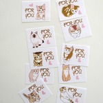 猫のFOR YOUシール