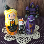 ハロウィンの国のアリス＊2018Halloweenマトリョーシカ