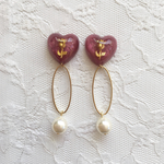 rose heart × pearl