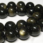 ゴールドオブシディアン ラウンド 連販売 約12mm 3000771