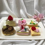 フェルトnoケーキ（6個）♪