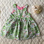 ボタニカル柄ワンピース 80 スリーピー