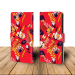 再販×2北欧風 大人可愛い 草花  iPhoneケース androidケース 手帳型ケース ほぼ全機種対応 flow920