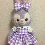 受注販売ステラルー パープルチェックコスチューム
