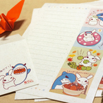 葵ちゃんの『折り紙奉書紙』レターセット  封筒１枚・便せん３枚 基本のセット