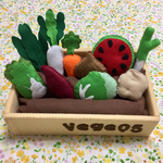 フェルト ままごと ★香★ 知育野菜！畑セット