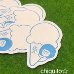 ワクワク☆枠シール アイス