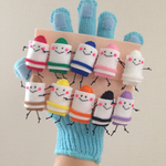 おはようクレヨン&どんな色が好き手袋シアター