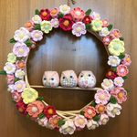 つまみ細工 ふくろう