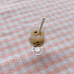 今日のごほうび＊タピオカココナッツミルクティー