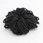 ヘアゴム リングゴム 太め 太さ4mm 直径4.5cm 100本セット k001