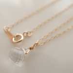 quartz necklace