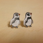 フンボルトペンギンのピアス